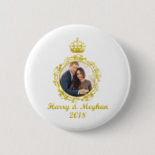 Prince Harry och Meghan Markle Knapp