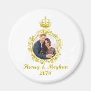 Prince Harry och Meghan Markle Magnet
