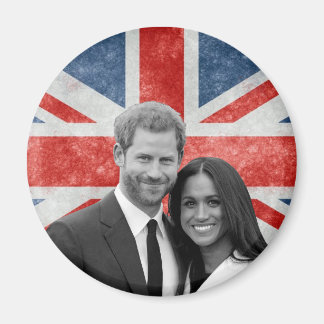 Prince Harry och Meghan Markle Magnet