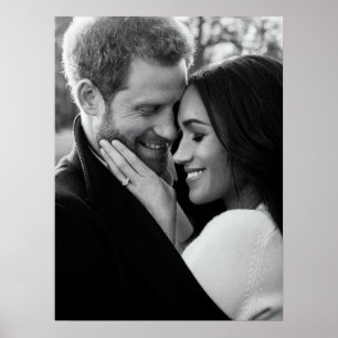 Prince Harry och Meghan Markle Poster