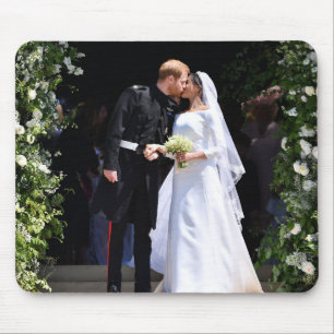 Prince Harry och Meghan Markle Royal Bröllop Musmatta