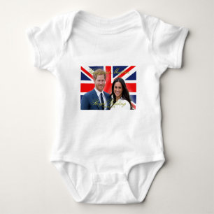 Prince Harry och Meghan Markle Royal Bröllop T Shirt