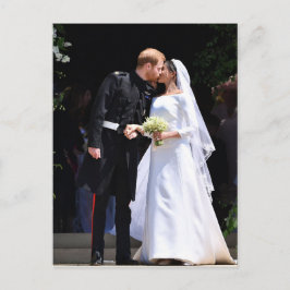 Prince Harry och Meghan Markle Royal Bröllop Vykort