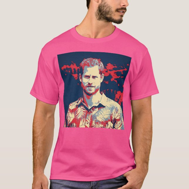 Prince Harry T Shirt (Framsida)