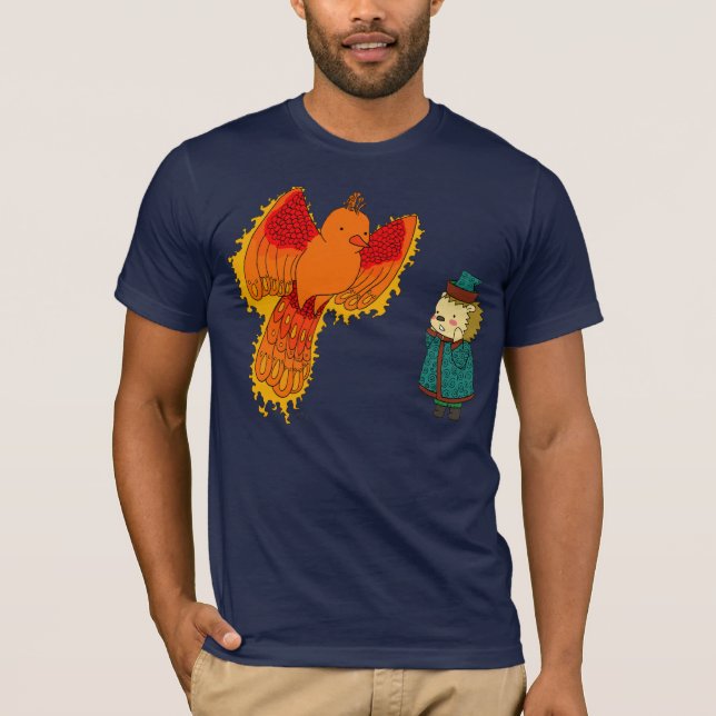 Prince Ivan och den Firebird T-tröja T-shirt (Framsida)