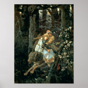 Prince Ivan on the Grått Varg, 1889 Poster