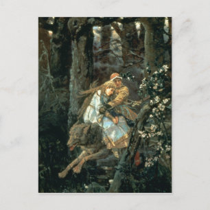 Prince Ivan on the Grått Varg, 1889 Vykort