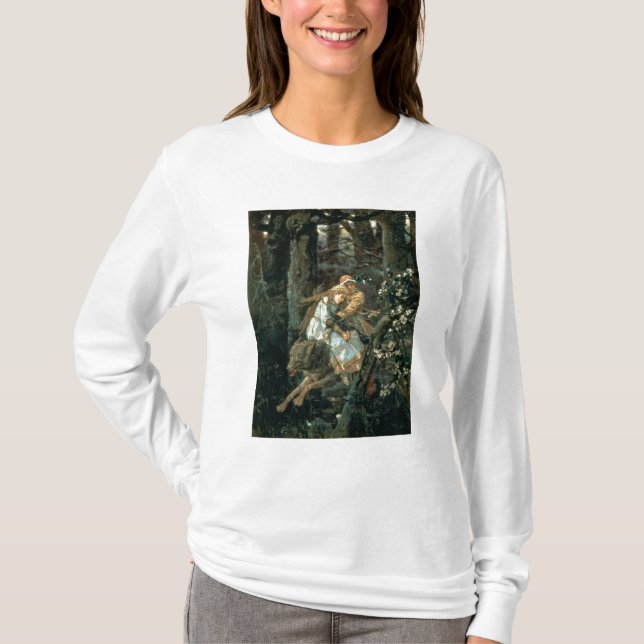 Prince Ivan på grå färgvargen, 1889 Tee (Framsida)