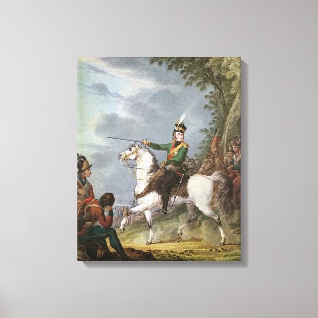 Prince Jozef Antoni Poniatowski 1809-13 Canvastryck (Framsida)