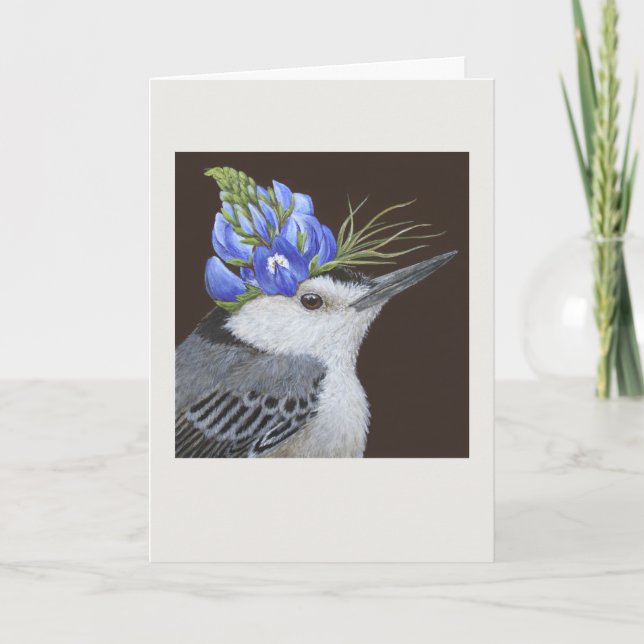 Prince-kortet för nuthatch kort (Framsida)