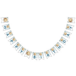 Prince Lejon Jungle Grattis på födelsedagen Vimplar