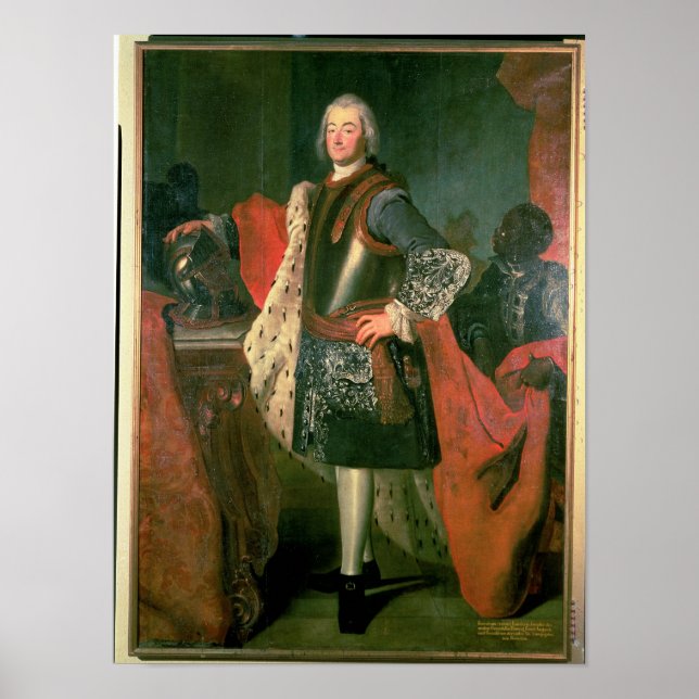 Prince Leopold Von Anhalt-Kothen Poster (Framsidan)