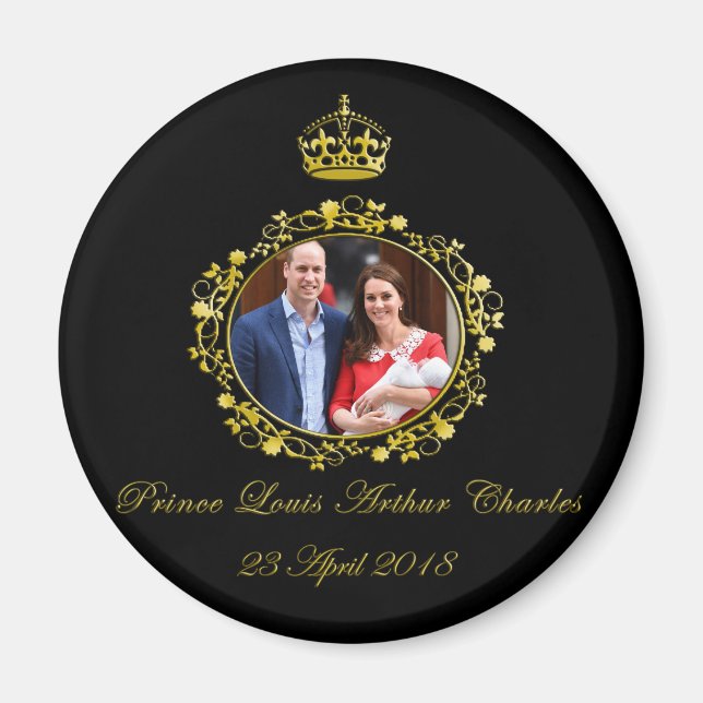 Prince Louis Arthur Charles Magnet (Framsidan)