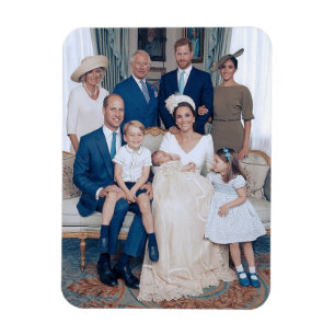 Prince Louis christening juli 2018 stilized Magnet