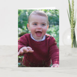 Prince Louis firar den 1st födelsedagen Kort
