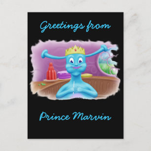 Prince Marvin at Britas Shop Vykort