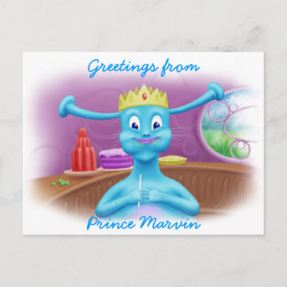 Prince Marvin at Britas Shop Vykort