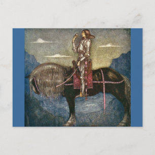 Prince med Bird Vykort