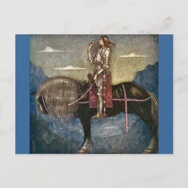 Prince med Bird Vykort (Framsida)