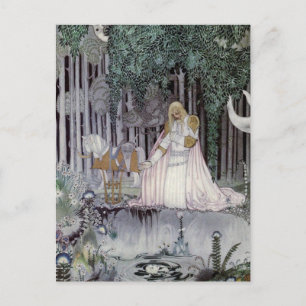 Prince och Bassäng Vykort