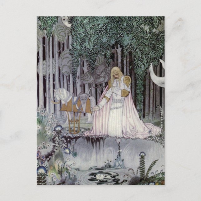 Prince och Bassäng Vykort (Framsida)