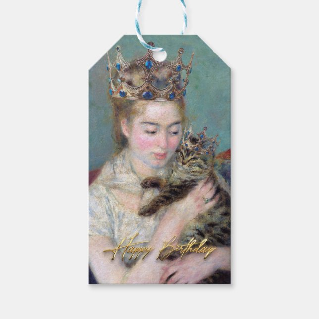 Prince och Me Grattis på födelsedagen Presentetikett (Framsidan)