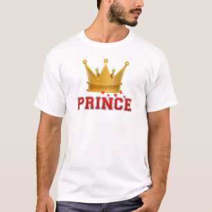 Prince och Princess Couple T Shirt