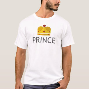 Prince och Princess Couple T Shirt