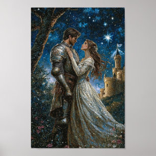 Prince och Princess i Kärlek Poster
