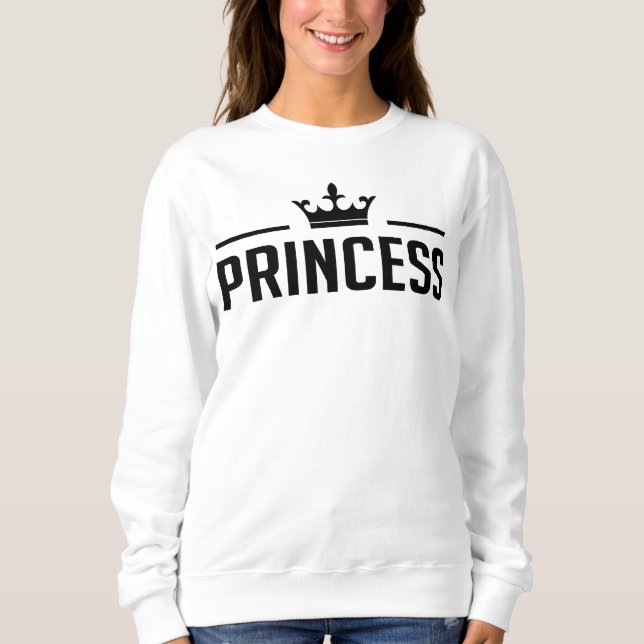 Prince och Princess Shirts T Shirt (Framsida)