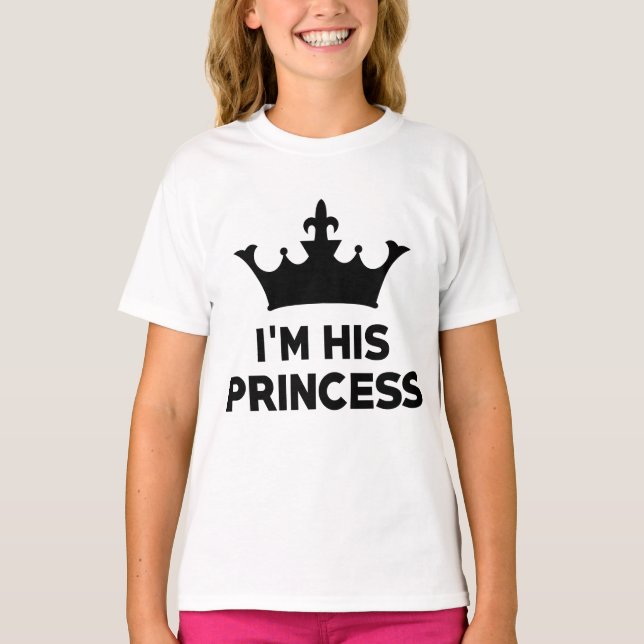 Prince och Princess Shirts T Shirt (Framsida)