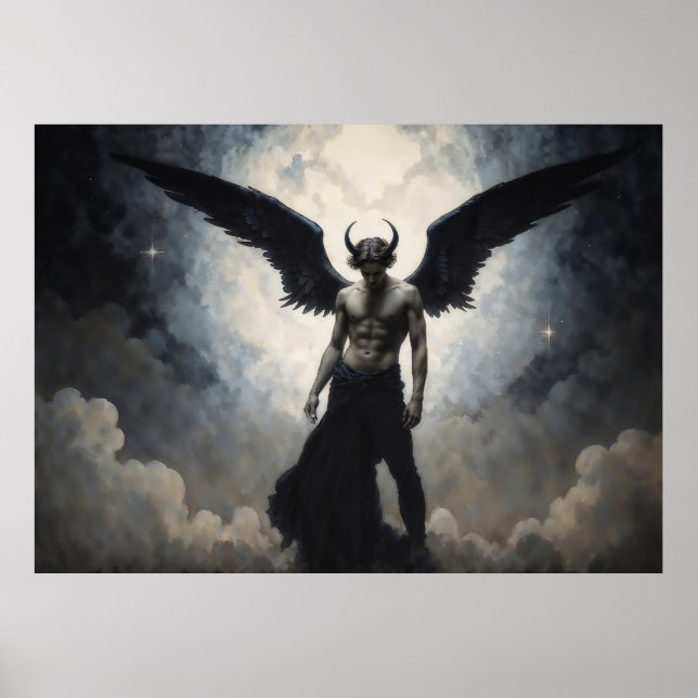 Prince of Hell Lucifer Poster (Framsidan)