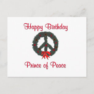 Prince of Peace Wand Vykort