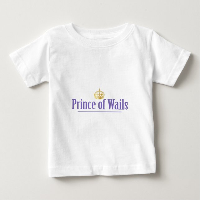 Prince of Wails/Princess of Wails Tee Shirt (Framsida)