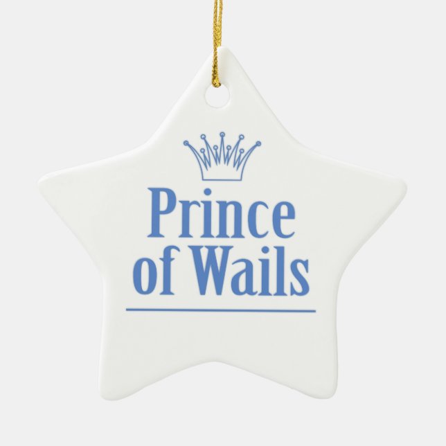 Prince of Wails/Princess of Wails v2 Julgransprydnad Keramik (Framsidan)