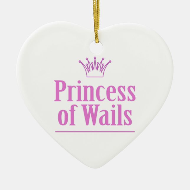 Prince of Wails/Princess of Wails v2 Julgransprydnad Keramik (Framsidan)