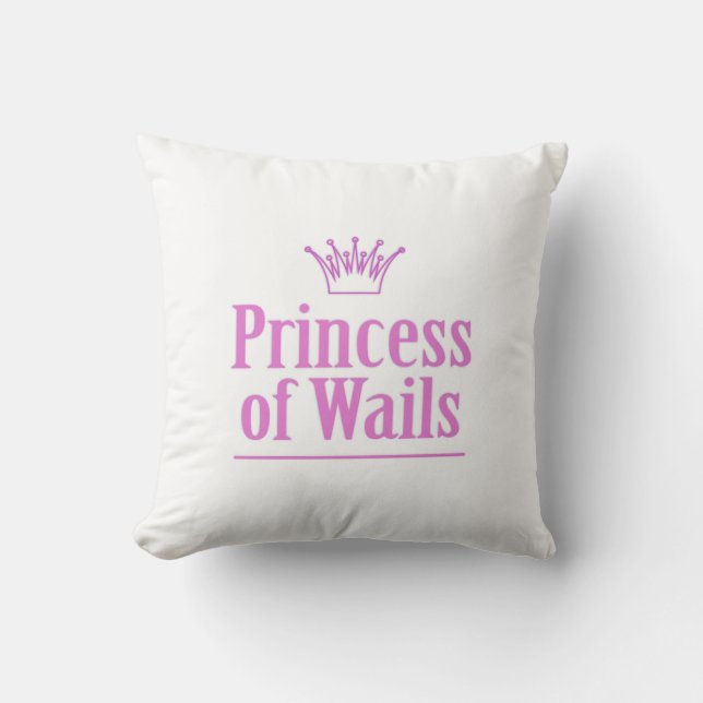 Prince of Wails/Princess of Wails v2 Kudde (Framsida)