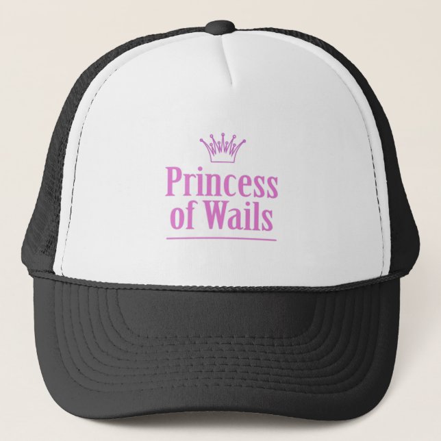 Prince of Wails/Princess of Wails v2 Truckerkeps (Framsida)