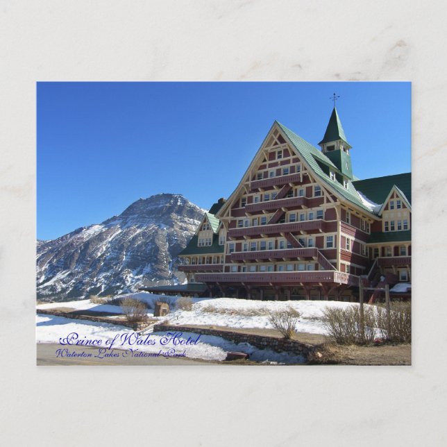 Prince of Wales Hotel Vykort (Framsida)