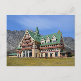 Prince of Wales Hotel Waterton Sjöar nationalpark Vykort