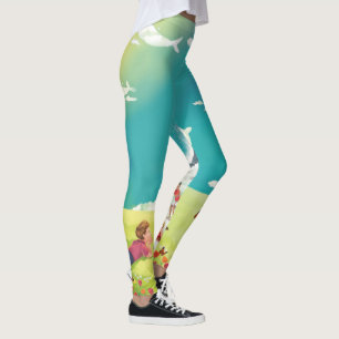 PRINCE OF WHALES WHALE WATCHING Legings Leggings