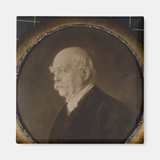 Prince Otto av Bismarck Magnet (Framsidan)