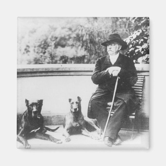Prince Otto av Bismarck-Schoenhausen Magnet (Framsidan)