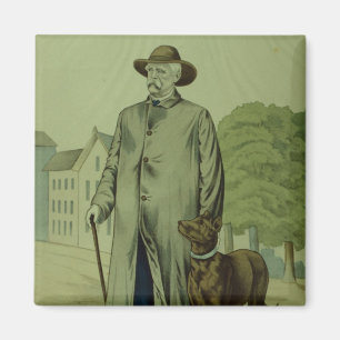 Prince Otto Von Bismarck i Friedrichsruh Magnet