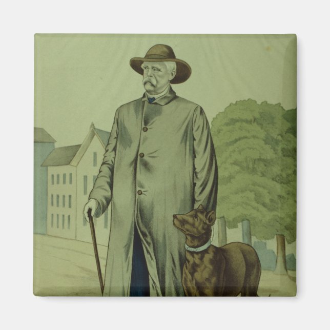 Prince Otto von Bismarck i Friedrichsruh Magnet (Framsidan)