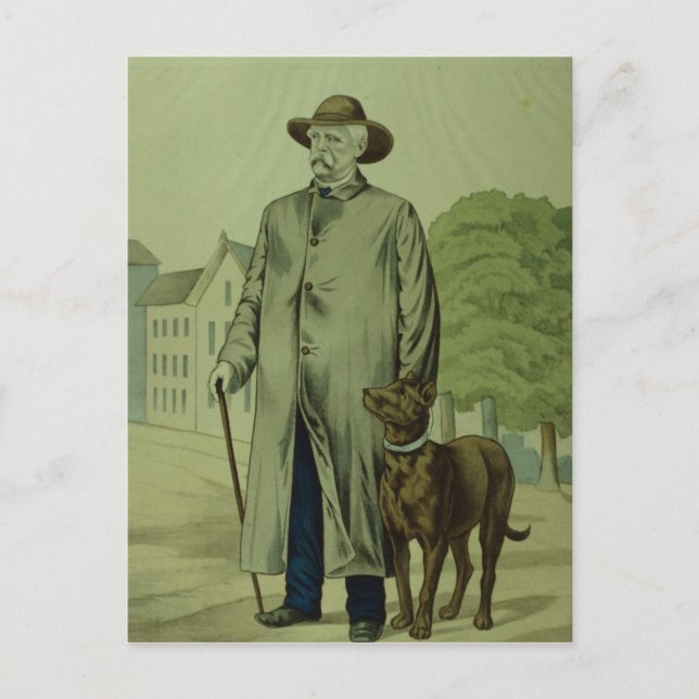 Prince Otto von Bismarck i Friedrichsruh Vykort (Framsida)