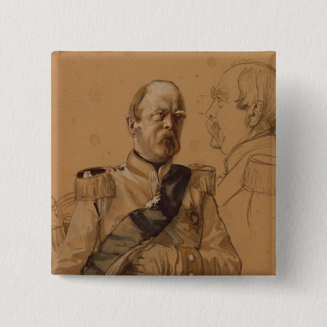 Prince Otto Von Bismarck Knapp (Framsida)