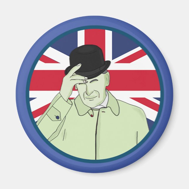 Prince Philip Duke av Edinburgh Magnet (Framsidan)