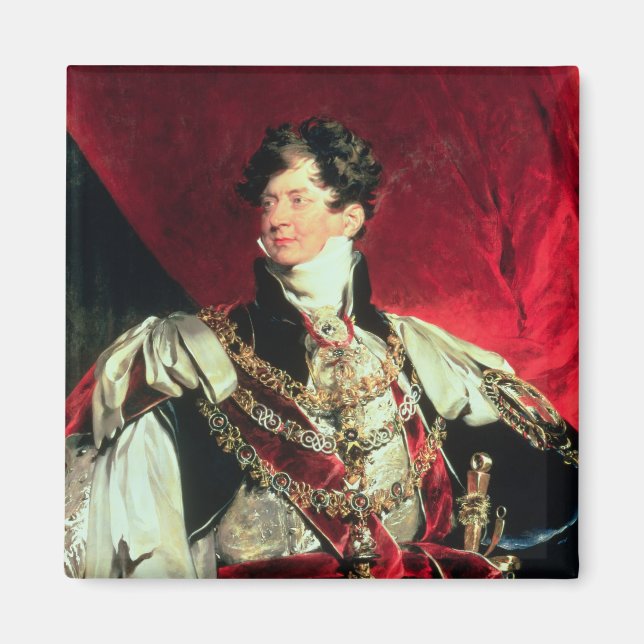 Prince Regent, senare George IV 2 Magnet (Framsidan)