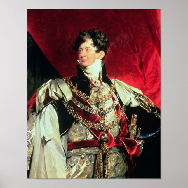 Prince Regent, senare George IV 2 Poster (Framsidan)